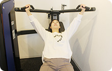 日本人の骨格に合わせたマシンラインナップ